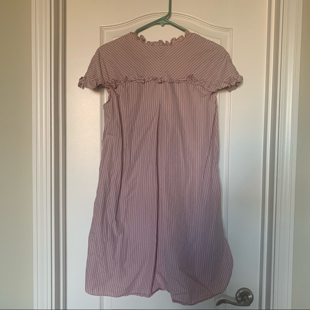 sandro pink floral dress